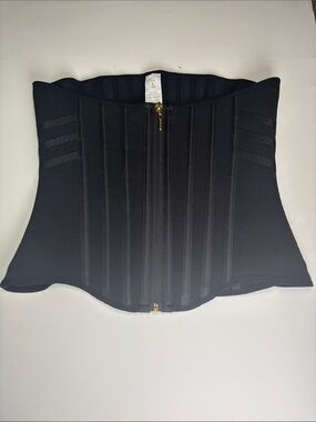 Black Waist Cincher Corset Top - Unbranded